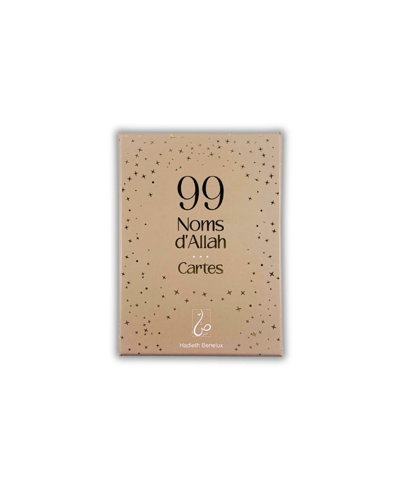 copy of 99 Noms d'Allah Cartes - Noir - Hadieth Benelux