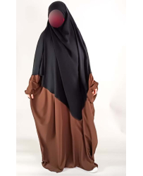 Khimar Long Jazz - Noir