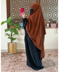 Khimar Jazz - Marron