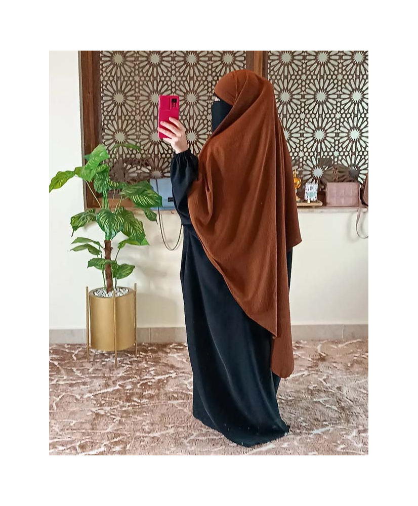 Khimar Jazz - Marron