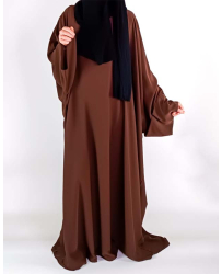 abaya-faracha-soie-de-medine-marron