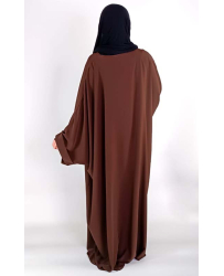 abaya-faracha-soie-de-medine-marron