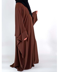 abaya-faracha-soie-de-medine-marron