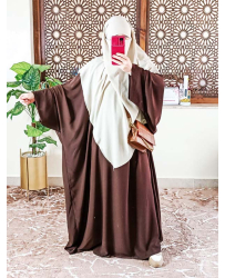 abaya-faracha-soie-de-medine-marron