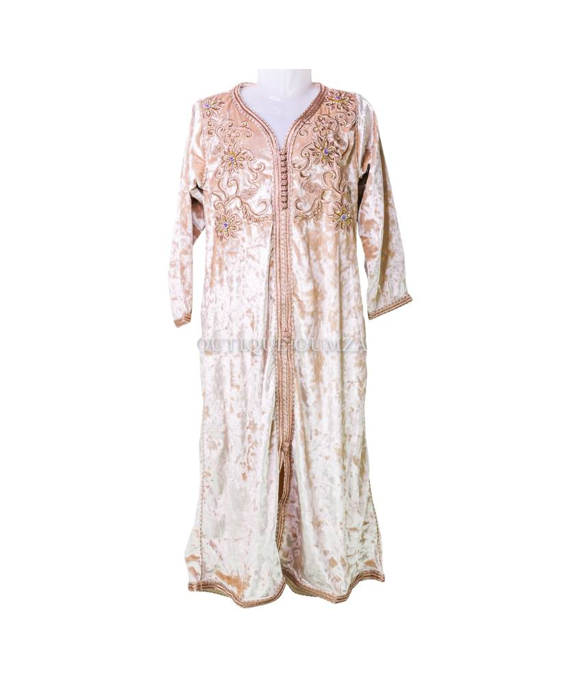 Caftan fille 90 cm - 5/6 ans - 3 couleurs