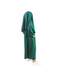 abaya-khimar-fillette-vert