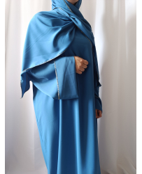 Abaya hijab intégré couture...