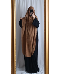 Khimar long en Jazz - Camel