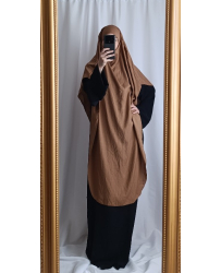 Khimar long en Jazz - Camel