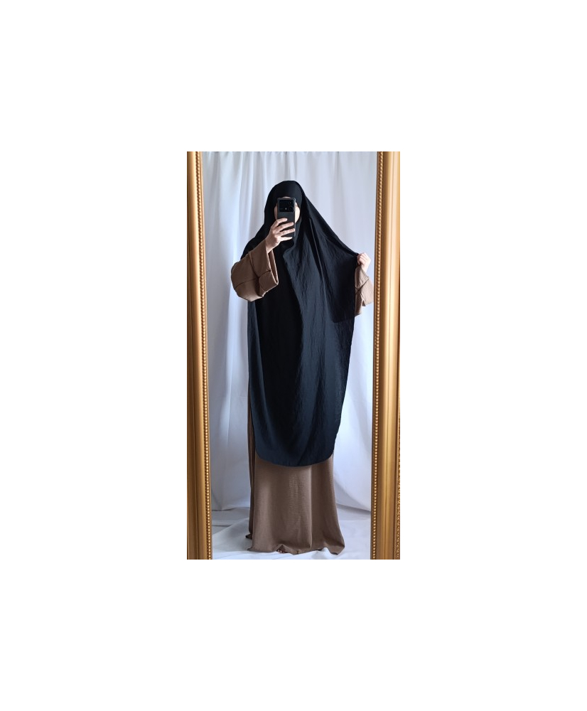 copy of Khimar long en Jazz - Camel