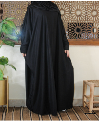 "Abaya Malek" Noir