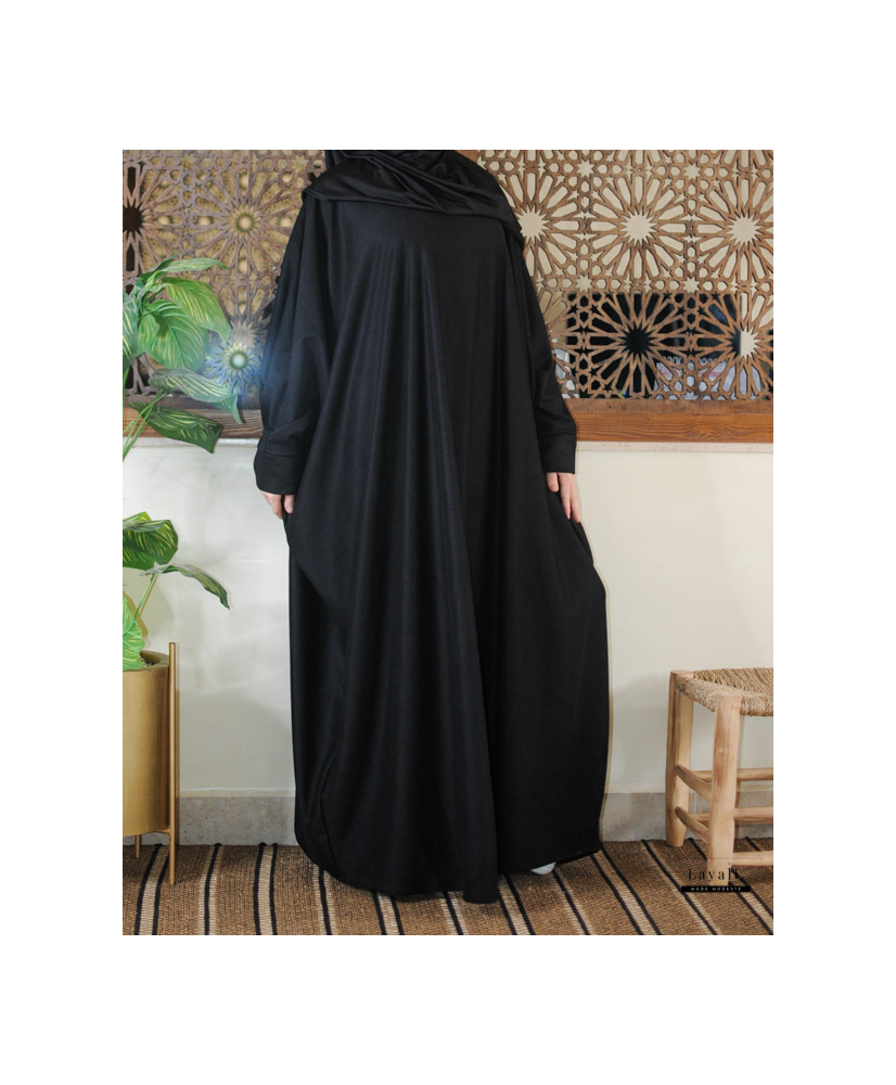 "Abaya Malek" Noir