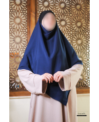 "Khimar Bandeau lycra" - Marine