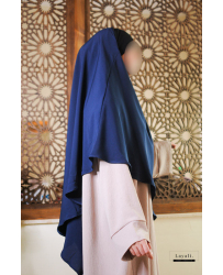 "Khimar Bandeau lycra" - Marine