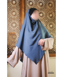 "Khimar Bandeau lycra" - Gris