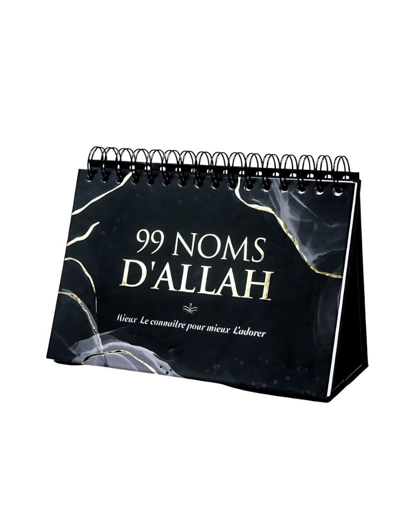 99 noms d'Allah version noir - Chevalet - Calendrier