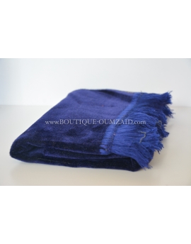 Tapis de prière unis en velour