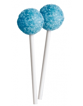 Sucette effervescente chewing gum