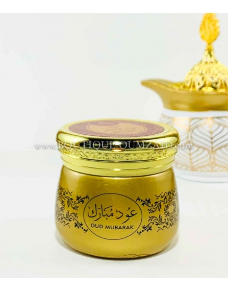 Bakhoor Oud Mubarak- Encens bakhour (40g)  - Hamidi  Perfumes