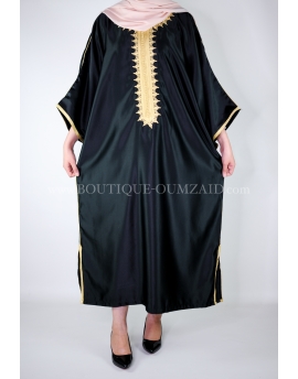 robe-gandoura-marocaine-de-fete-noir-or