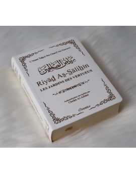 Riyâd As-Sâlihîn - Le Jardin des Vertueux (Le Riad en format de poche couleur Blanc)