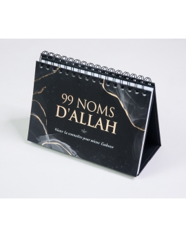 99 noms d'Allah version noir - Chevalet - Calendrier