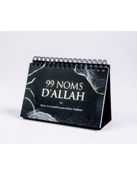 99 noms d'Allah version noir - Chevalet - Calendrier