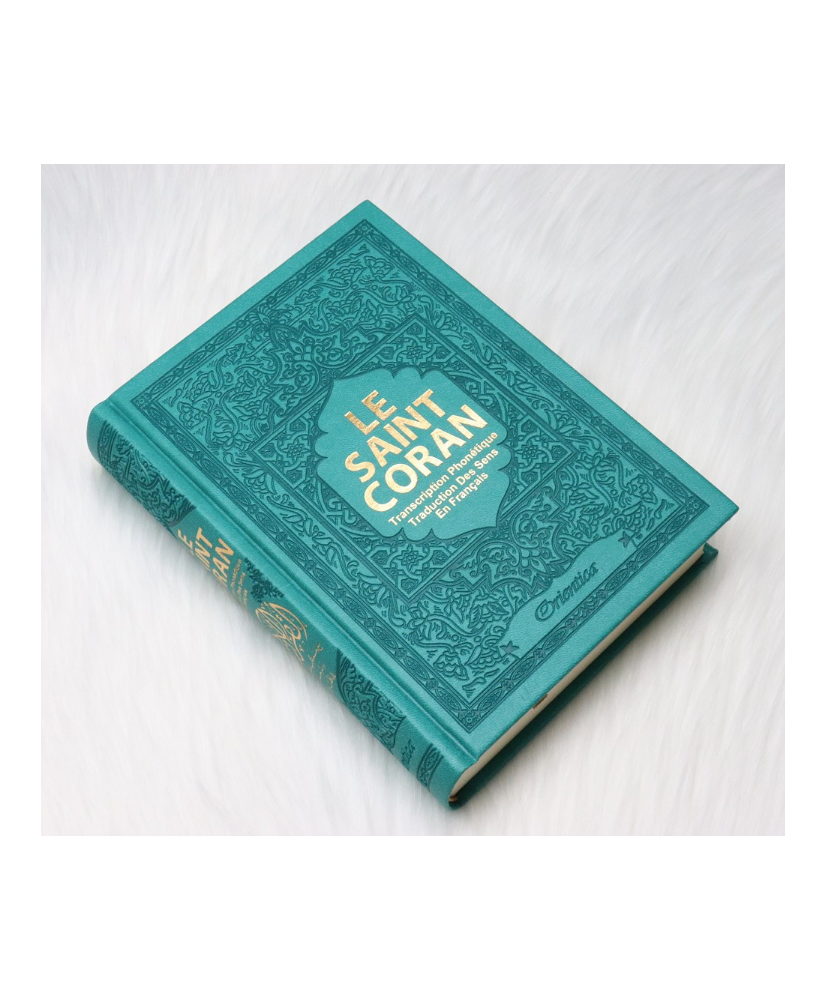 Le Noble Coran en français, arabe et phonétique (petit format, doré) –  Maison d'Ennour – Unefoideplus
